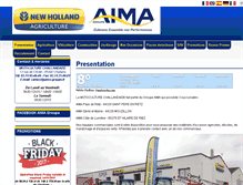 Tablet Screenshot of aima-groupe.fr